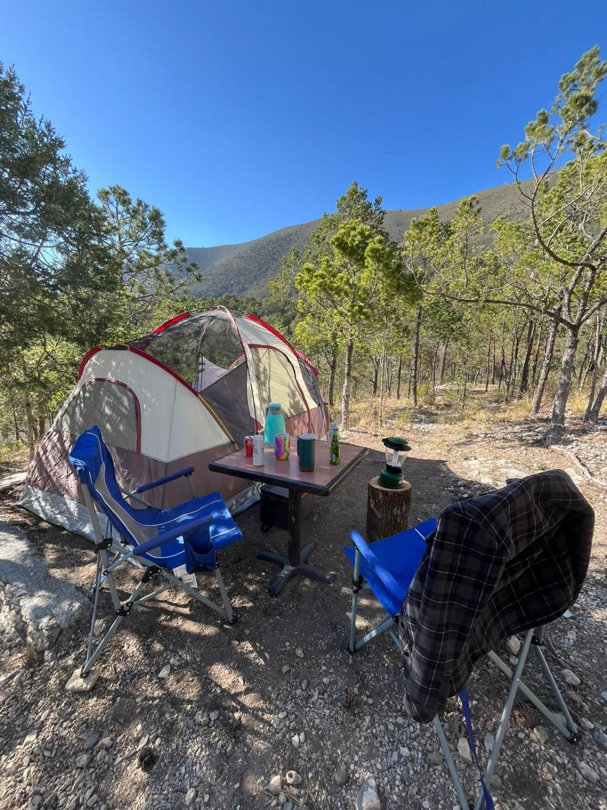 Camping En La Sierra De Arteaga Los Lirios Dış mekan fotoğraf