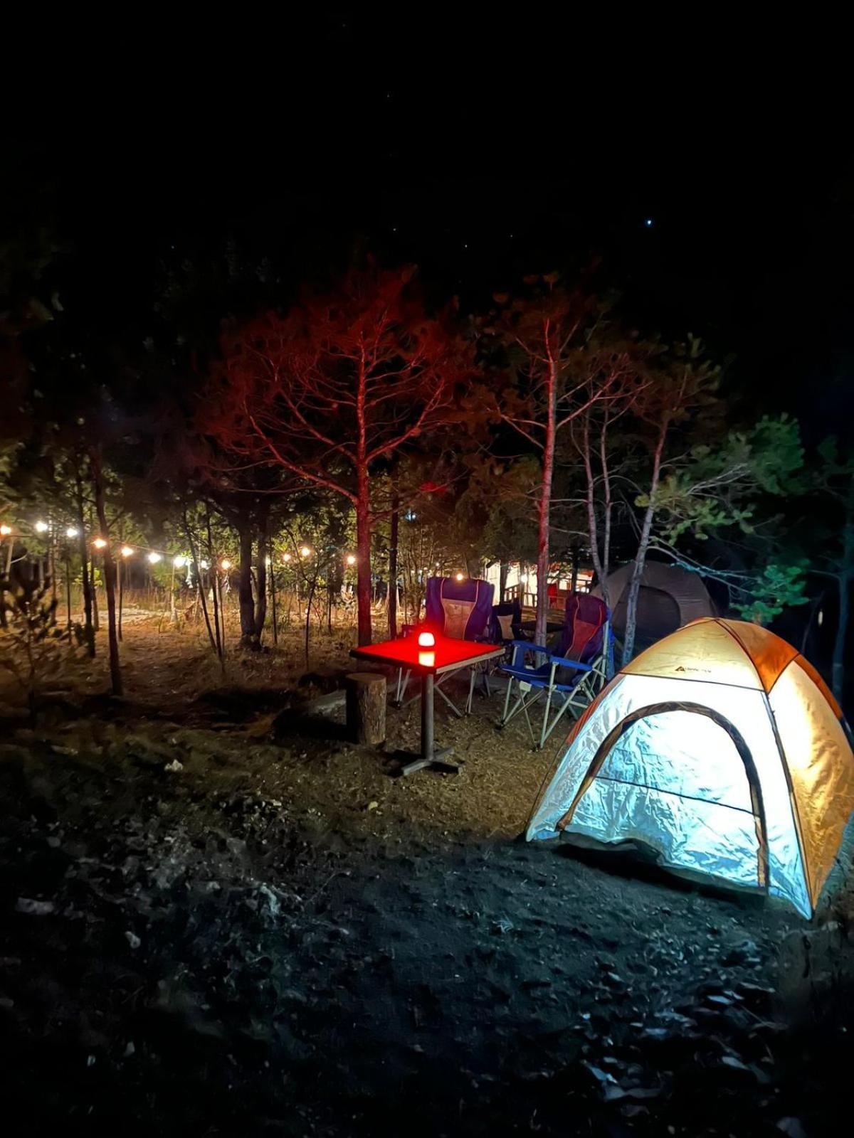 Camping En La Sierra De Arteaga Los Lirios Dış mekan fotoğraf