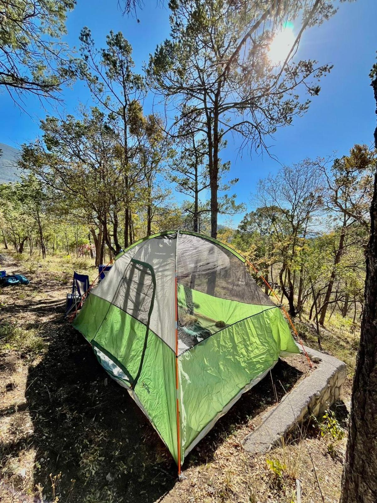 Camping En La Sierra De Arteaga Los Lirios Dış mekan fotoğraf