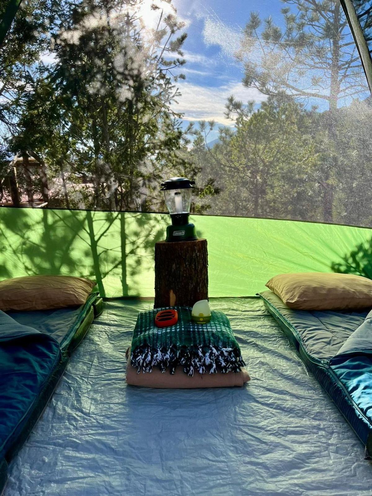 Camping En La Sierra De Arteaga Los Lirios Dış mekan fotoğraf