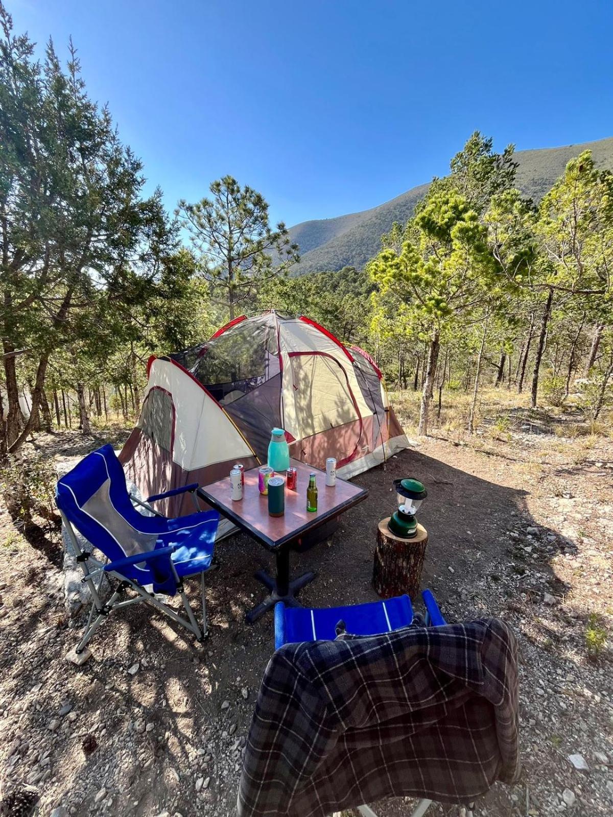 Camping En La Sierra De Arteaga Los Lirios Dış mekan fotoğraf