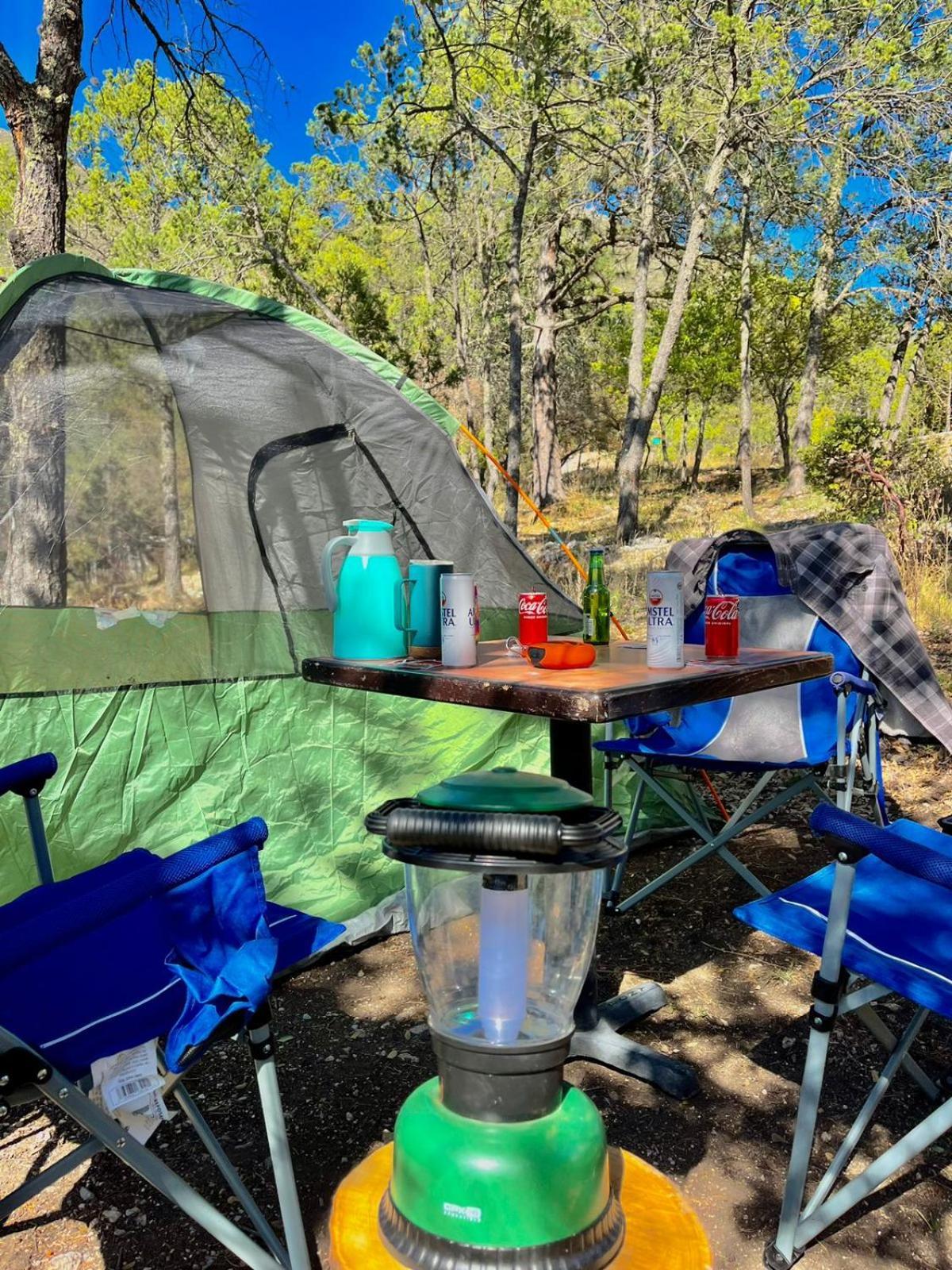 Camping En La Sierra De Arteaga Los Lirios Dış mekan fotoğraf