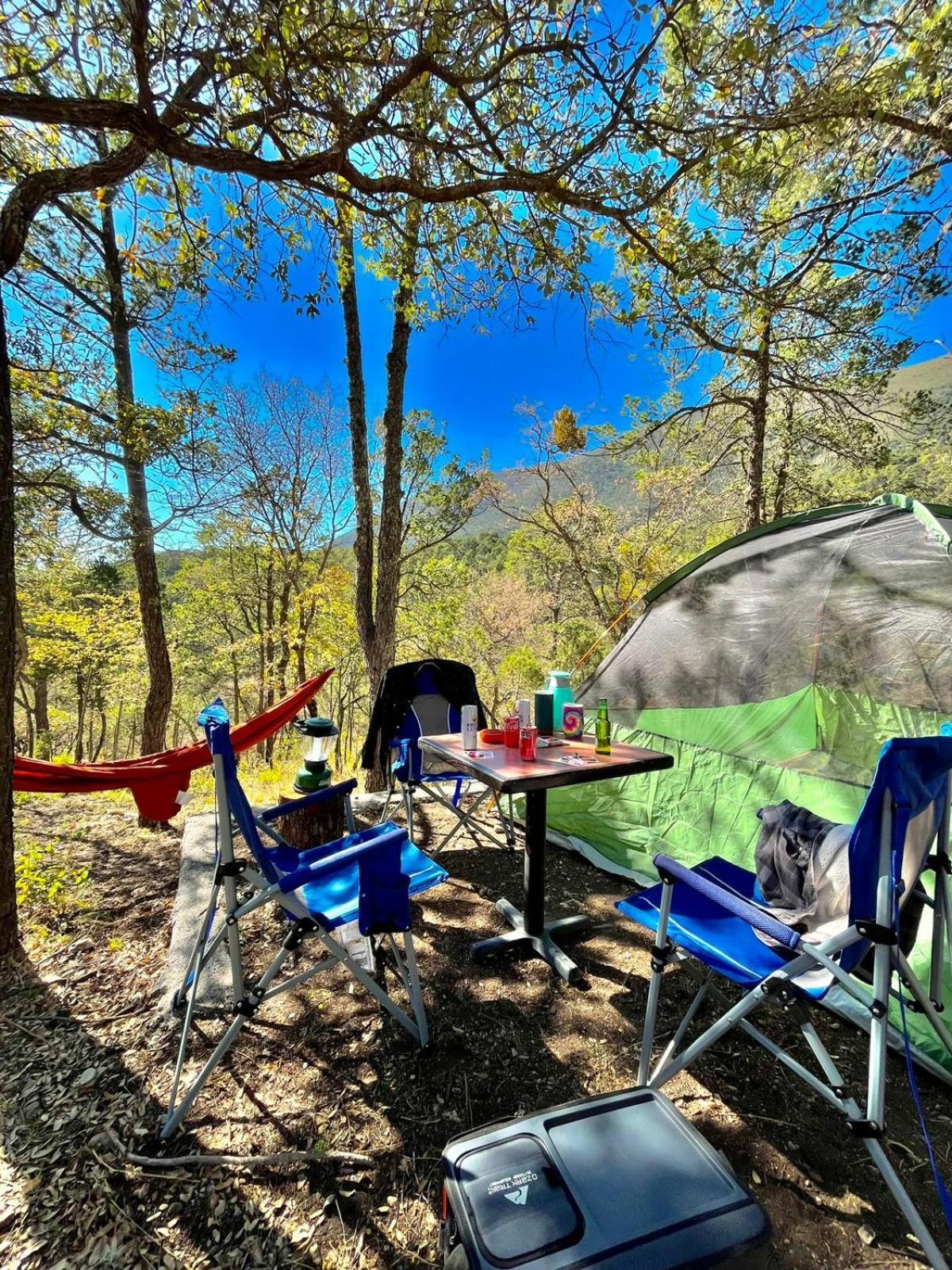 Camping En La Sierra De Arteaga Los Lirios Dış mekan fotoğraf